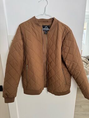 Quilted Bomber Jacket in Brown - outdoor  research